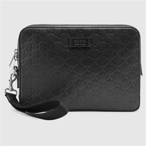 gucci bag males|Gucci men's clutch bag.